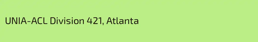 UNIA-ACL Division 421, Atlanta